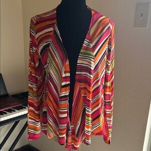 Investments Multicolor Striped Blouse